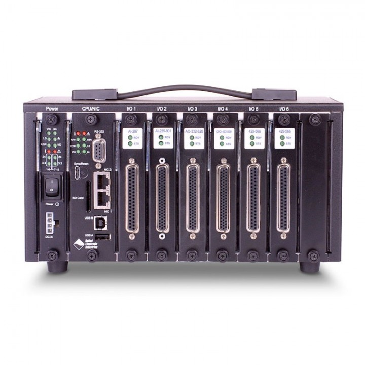 DNR-6-1G - 6-Slot 3U Gigabit Ethernet Data Acquisition and Control Rack ...